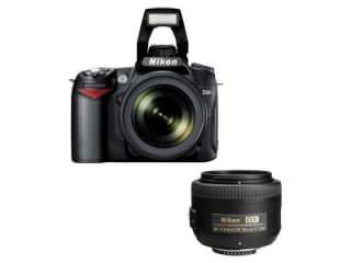 Nikon D90 (AF-S DX 18-105mm VR and AF-S DX 35mm f/1.8G Kit Lens) Digital SLR Camera Price