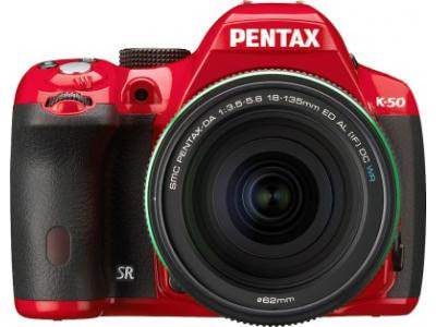 Pentax K-50 (DA 18 - 135 mm f/3.5 - f/5.6 AL WR Kit Lens) Digital SLR Camera Price