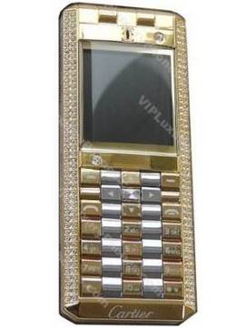 Cartier 2011 Gold Stone Round GSM Phone