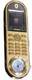 Cartier Gold Clock Mobile Cell Phone