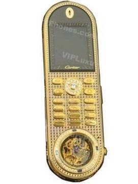 Cartier Luxury Golden Phone