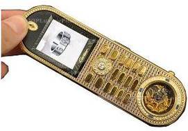 Cartier Luxury Golden Phone