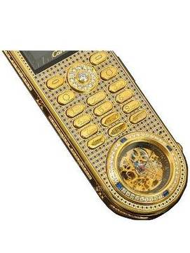 Cartier Luxury Golden Phone