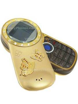 Cartier V7 Butterfly Mobile Phone