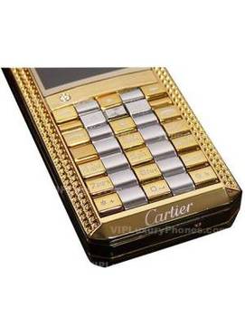 Cartier V90 Slim Steel GSM Cell Phone