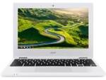 Acer Chromebook CB3-132-C4VV (NX.G4XAA.002) Laptop (Celeron Dual Core/4 GB/16 GB SSD/Google Chrome)