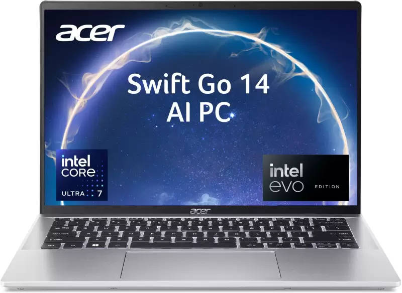 Acer Swift Go 14 AI SFG14-72T (NX.KR0SI.002) Laptop (Intel Core Ultra 7/16 GB/1 TB SSD/Windows 11)