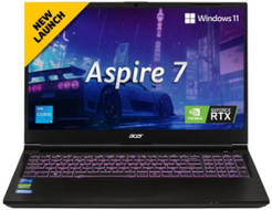 Acer Aspire 7 A715-79G (UN.U2KSI.003) Laptop (Core i7 13th Gen/32 GB/1 TB SSD/Windows 11/6 GB)