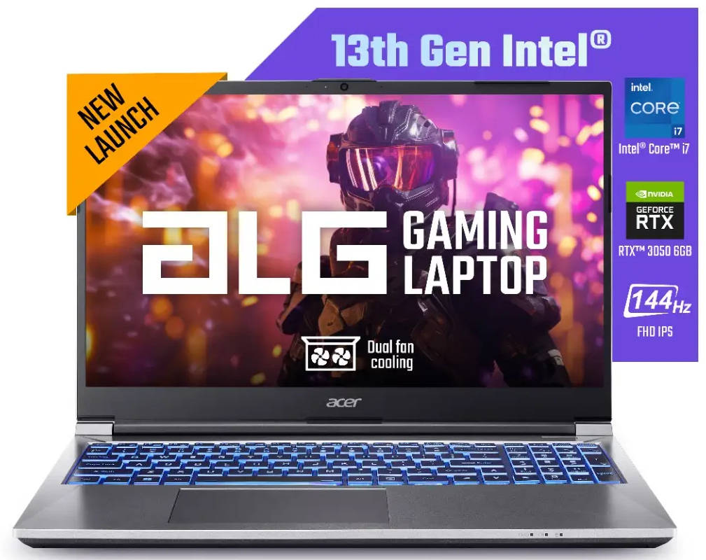 Acer ALG AL15G-53 (UN.34LSI.00Q) Laptop (Core i7 13th Gen/32 GB/512 GB SSD/Windows 11/6 GB)