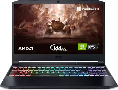 Acer Nitro 5 AN515-45 (NH.QCLSI.004) Laptop (AMD Hexa Core Ryzen 5/8 GB/512 GB SSD/Windows 11/4 GB)