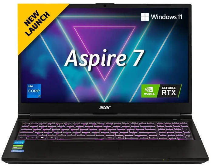 Acer Aspire 7 A715-79G (UN.U35SI.003) Laptop (Core i7 13th Gen/24 GB/512 GB SSD/Windows 11/6 GB)