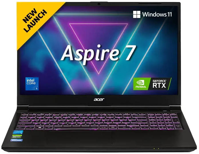 Acer Aspire 7 A715-79G (UN.U35SI.004) Laptop (Core 5 (Series 2)/24 GB/512 GB SSD/Windows 11/6 GB)