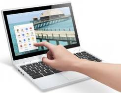 Acer C720P (NX.MKEEK.001) Laptop (Celeron Dual Core 4th Gen/2 GB/16 GB SSD/Google Chrome)