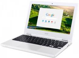 Acer Chromebook CB3-131 (NX.G85AA.001) Netbook (Celeron Dual Core/2 GB/16 GB SSD/Google Chrome) Laptop