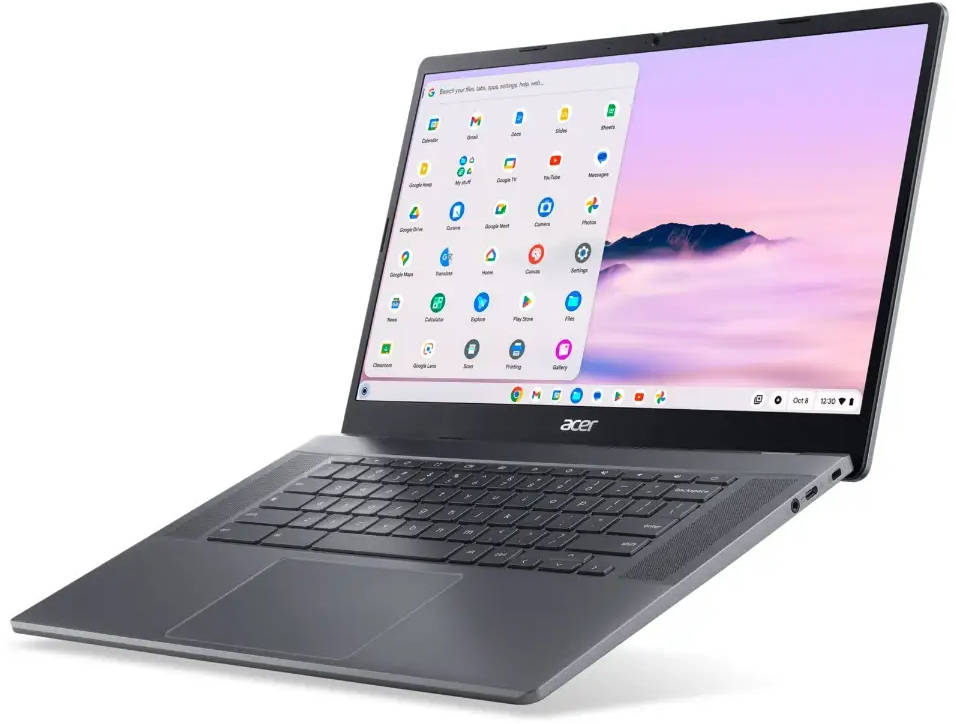 Acer Chromebook Plus CB515-2H (NX.KNUSI.002) Laptop (Core i3 13th Gen/8 GB/256 GB SSD/Google Chrome)