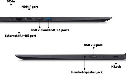 Acer Extensa EX215-31 (NX.EFTSI.005) Laptop (Intel Pentium Quad Core/4 GB/1 TB/Windows 11)