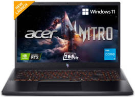 Acer Nitro V 15 ANV15-52 (NH.QZ9SI.002) Laptop (Core i5 13th Gen/16 GB/512 GB SSD/Windows 11/8 GB)