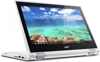 Acer Chromebook R11 CB5-132T (NX.G54AA.002) Netbook (Celeron Quad Core/4 GB/32 GB SSD/Google Chrome)