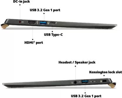Acer Swift 5 Intel Evo Laptop (Core i7 11th Gen/16 GB/1 TB SSD/Windows 11) SF514-55TA (NX.A6SSI.006)