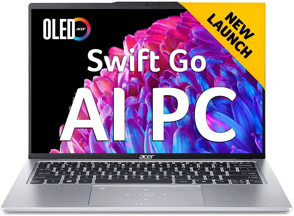 Acer Swift Go 14 OLED SFG14-73 (NX.J2BSI.002) Laptop (Core Ultra 5/16 GB/512 GB SSD/Windows 11)
