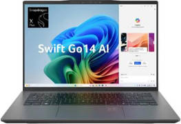Acer Swift Go 14 AI SFG14-AI (NX.KYXSI.001) Laptop (Snapdragon X Plus/16 GB/512 GB SSD/Windows 11)