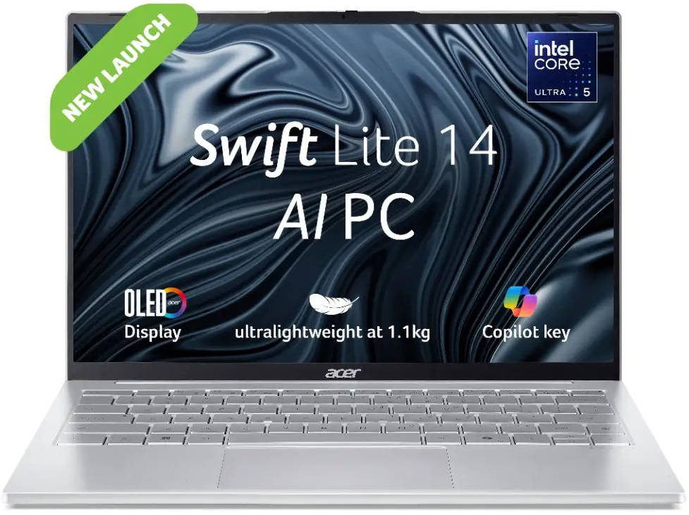 Acer Swift Lite 14 SFL14-54M (NX.D2GSI.001) Laptop (Core Ultra 5/16 GB/512 GB SSD/Windows 11)