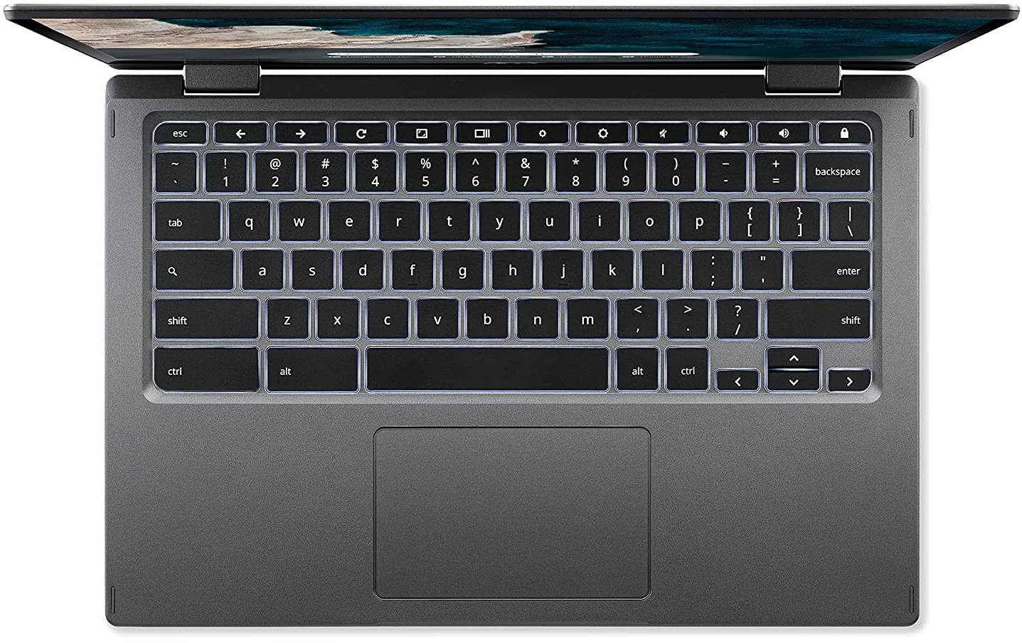 Acer Chromebook Spin 513 R841LT-S6DJ (NX.AA6AA.001) Laptop (Qualcomm Snapdragon Octa Core/8 GB/128 GB eMMC/Google Chrome)