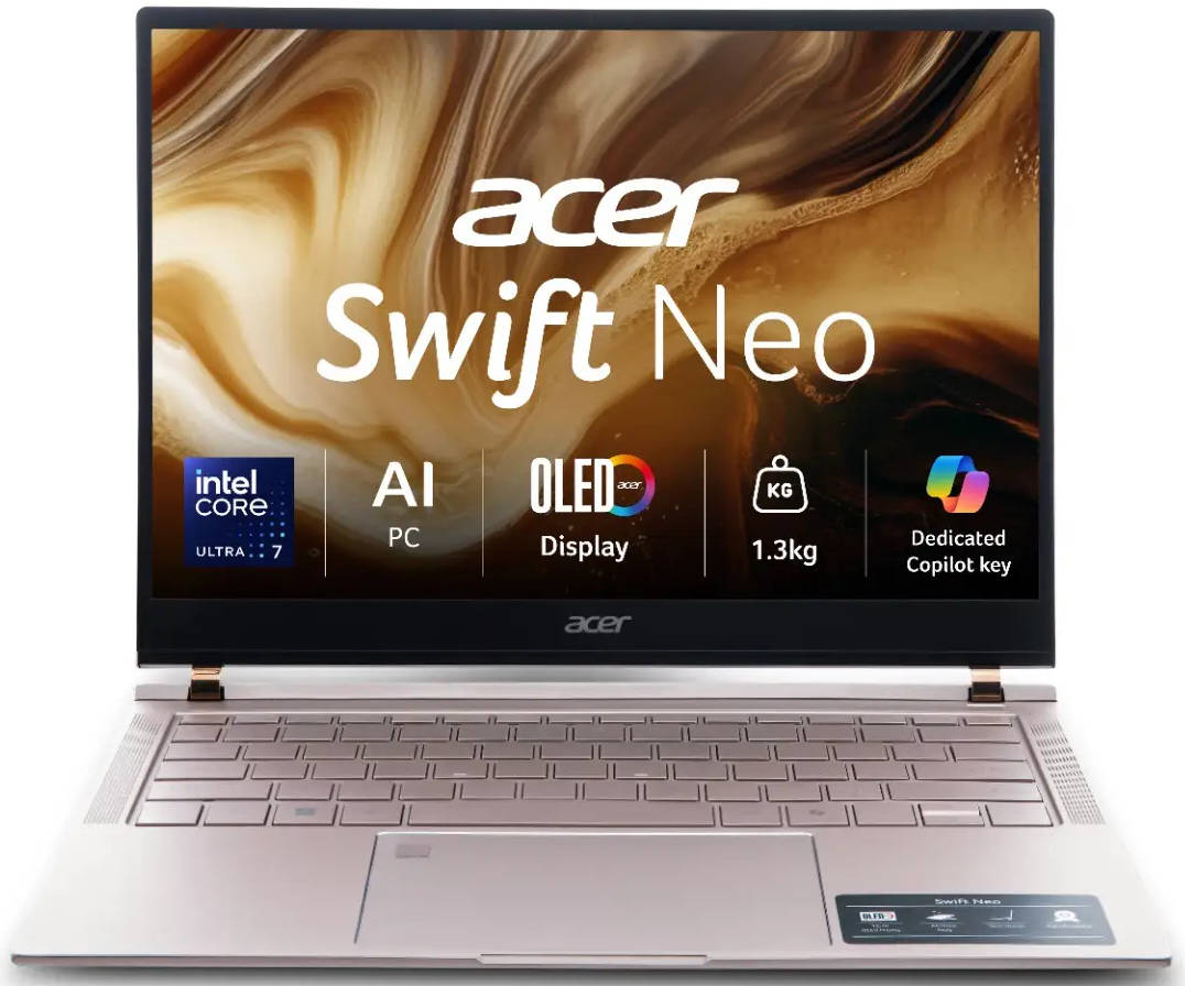 Acer Swift Neo SFN14-54H (UN.36NSI.004) Laptop (Core Ultra 7/32 GB/1 TB SSD/Windows 11)