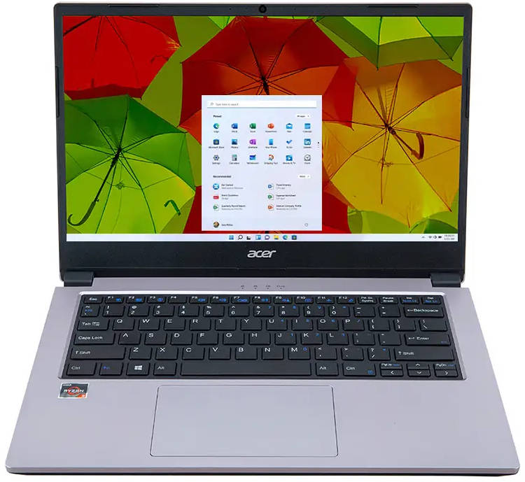 Acer One 14 Z2-493 (UN.31USI.00A) Laptop (AMD Dual Core Ryzen 3/8 GB/256 GB SSD/Windows 11)