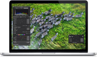 Apple MacBook Pro ME664LL/A Ultrabook (Core i7 Quad Core/8 GB/256 GB SSD/MAC OS X Mountain Lion/1 GB) Laptop