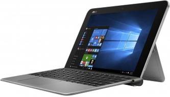 Asus Transformer book T102HA-D4-GR Netbook (Atom Quad Core X5/4 GB/128 GB SSD/Windows 10) Laptop