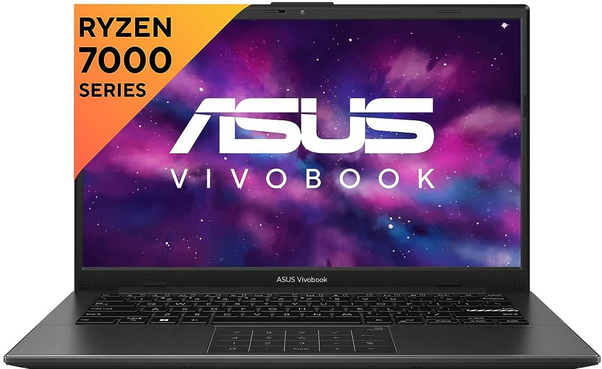 Asus VivoBook Go 14 E1404FA-NK327WS Laptop (AMD Quad Core Ryzen 3/8 GB/512 GB SSD/Windows 11)