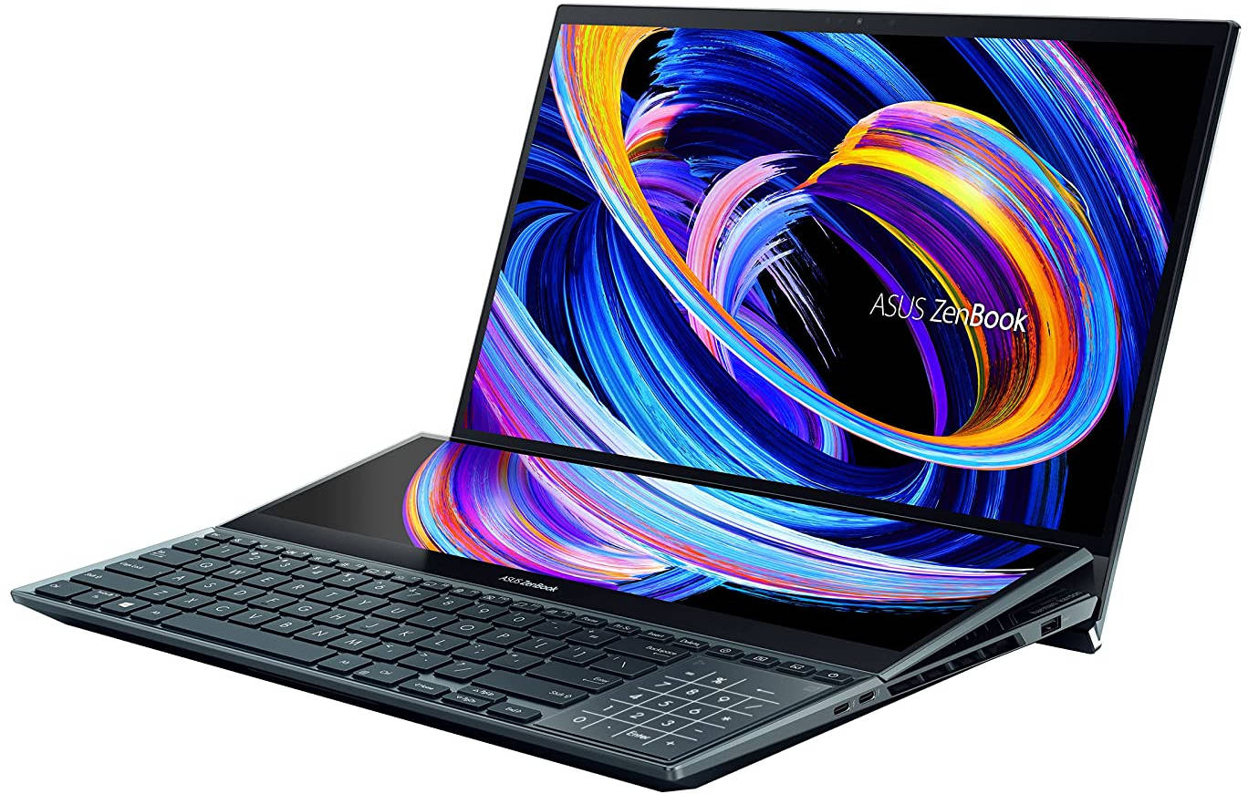 Asus ZenBook Pro Duo 15 OLED UX582HM-H701WS Laptop (Core i7 11th Gen/16 GB/1 TB SSD/Windows 11/6 GB)