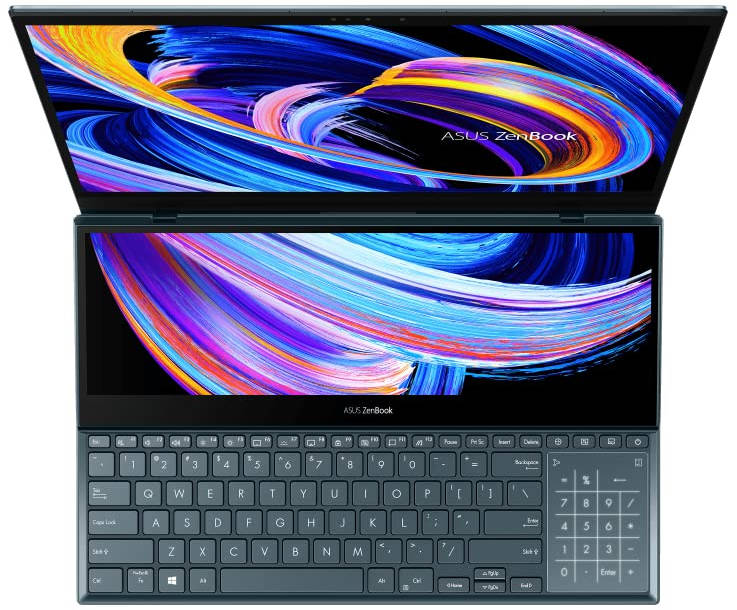 Asus ZenBook Pro Duo 15 OLED UX582HM-H701WS Laptop (Core i7 11th Gen/16 GB/1 TB SSD/Windows 11/6 GB)