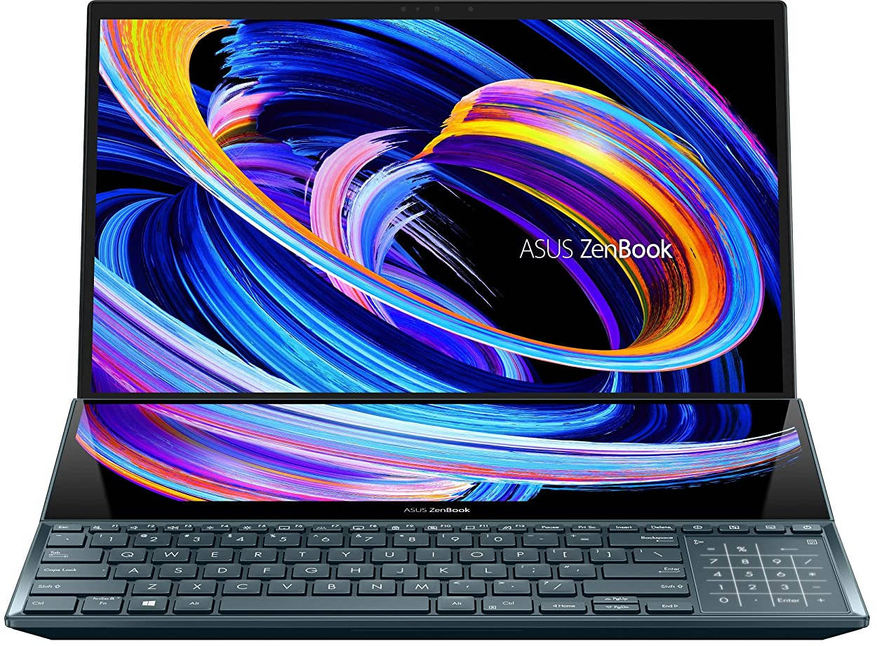 Asus ZenBook Pro Duo 15 OLED UX582ZM-H701WS Laptop (Core i7 12th Gen/32 GB/1 TB SSD/Windows 11/6 GB)