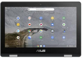 Asus Chromebook Flip C214MA-YS02T-S Laptop (Intel Celeron Dual Core/4 GB/32 GB eMMC/Google Chrome)