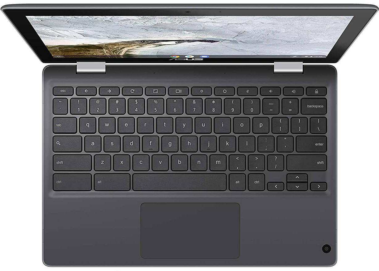 Asus Chromebook Flip C214MA-YS02T-S Laptop (Intel Celeron Dual Core/4 GB/32 GB eMMC/Google Chrome)