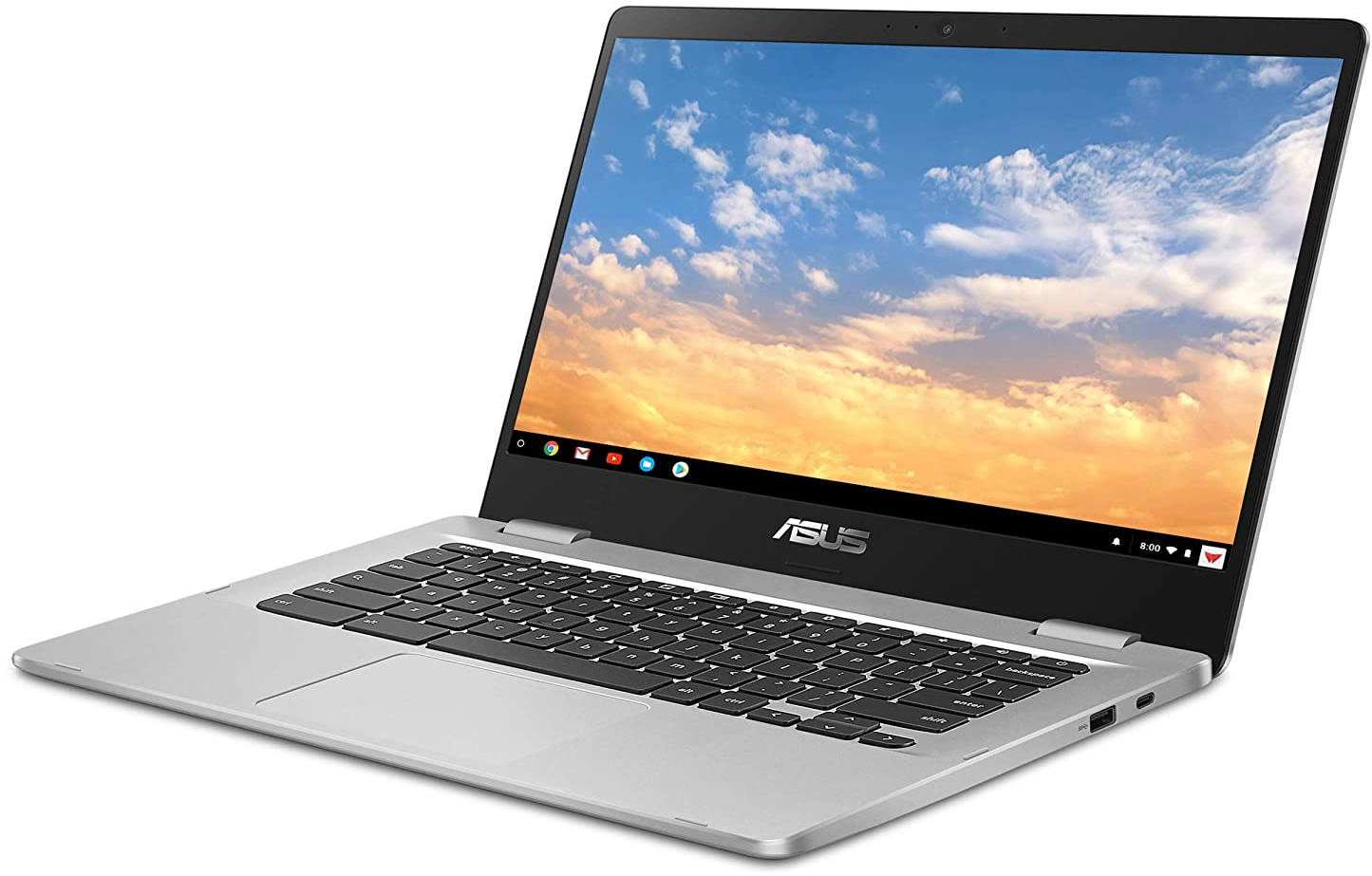 Asus Chromebook C423NA-DB42F Laptop (Intel Celeron Dual Core/4 GB/32 GB eMMC/Google Chrome)