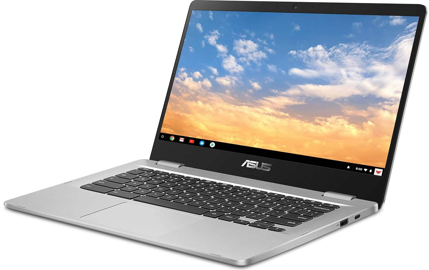 Asus Chromebook C423NA-IS44F Laptop (Intel Celeron Dual Core/4 GB/64 GB eMMC/Google Chrome)