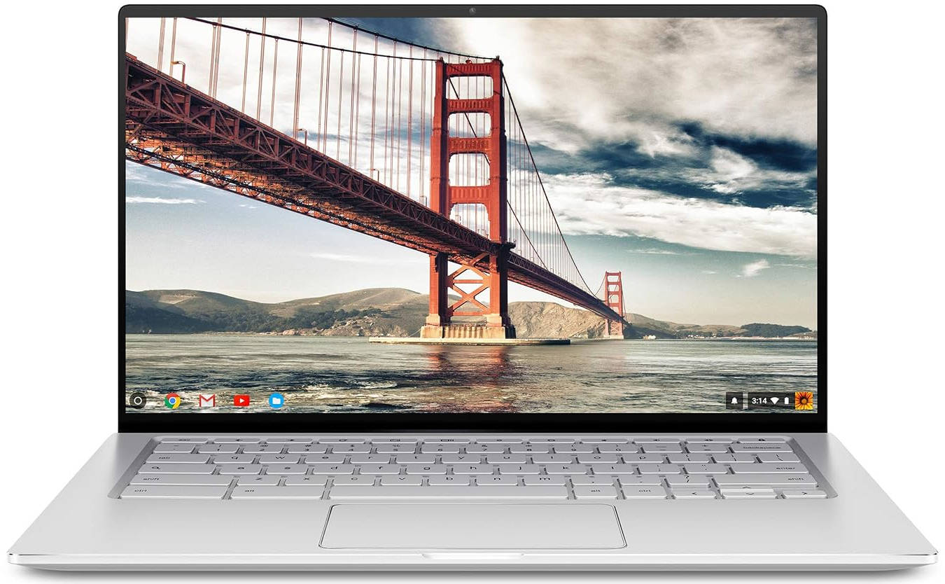 Asus Chromebook Flip C434TA-IH348T Laptop (Core M3  8th Gen /4 GB/128 GB eMMC/Google Chrome)