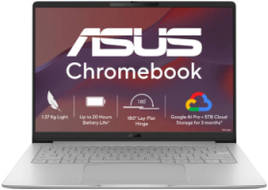 Asus (CM1405CM4A-S60101) Laptop (Kompanio/4 GB/128 GB SSD 128 GB eMMC/Google Chrome)
