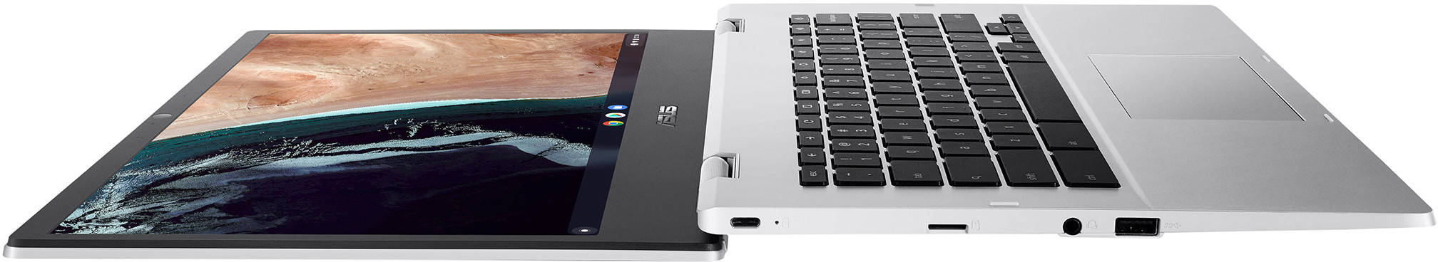 Asus Chromebook CX1400CKA-NK0488 Laptop (Intel Celeron Dual Core/4 GB/128 GB eMMC/Google Chrome)