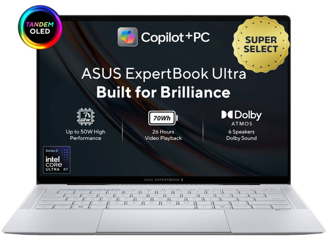Asus ExpertBook B9406CAA-TH0934WS Laptop (Core Ultra X7/64 GB/2 TB SSD/Windows 11)