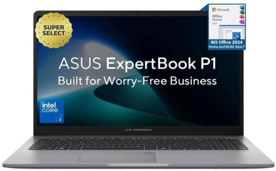 Asus ExpertBook P1 P1503CVAI-S70005WS Laptop (Intel Core 3 100U/8 GB/512 GB SSD/Windows 11)