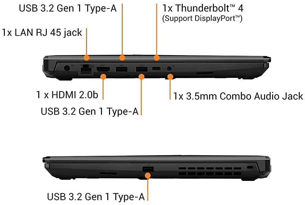 Asus TUF Gaming A17 FA766IC-HX005W Laptop (AMD Octa Core Ryzen 7/16 GB/512 GB SSD/Windows 11/4 GB)