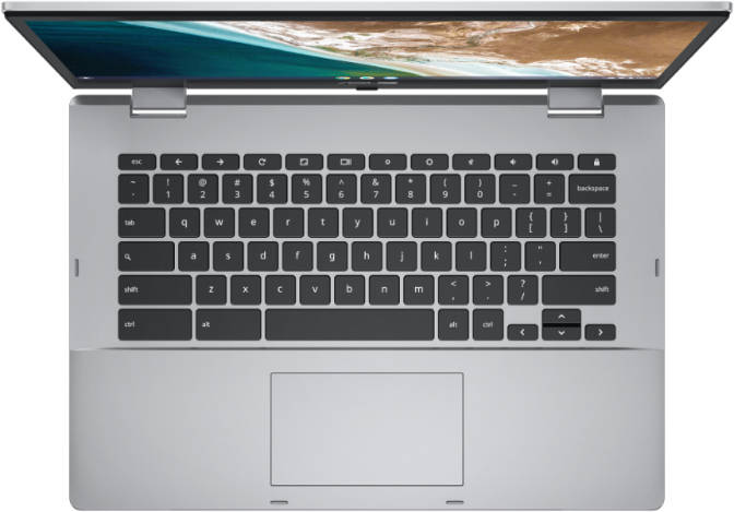 Asus Chromebook Flip 14 CX1400FKA-EC0168 Laptop (Intel Celeron Dual Core/8 GB/128 GB eMMC/Google Chrome)