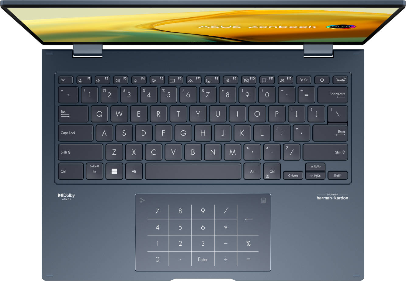 Asus Zenbook 14 Flip OLED UP3404VA-KN742WS Laptop (Core i7 13th Gen/16 GB/512 GB SSD/Windows 11)