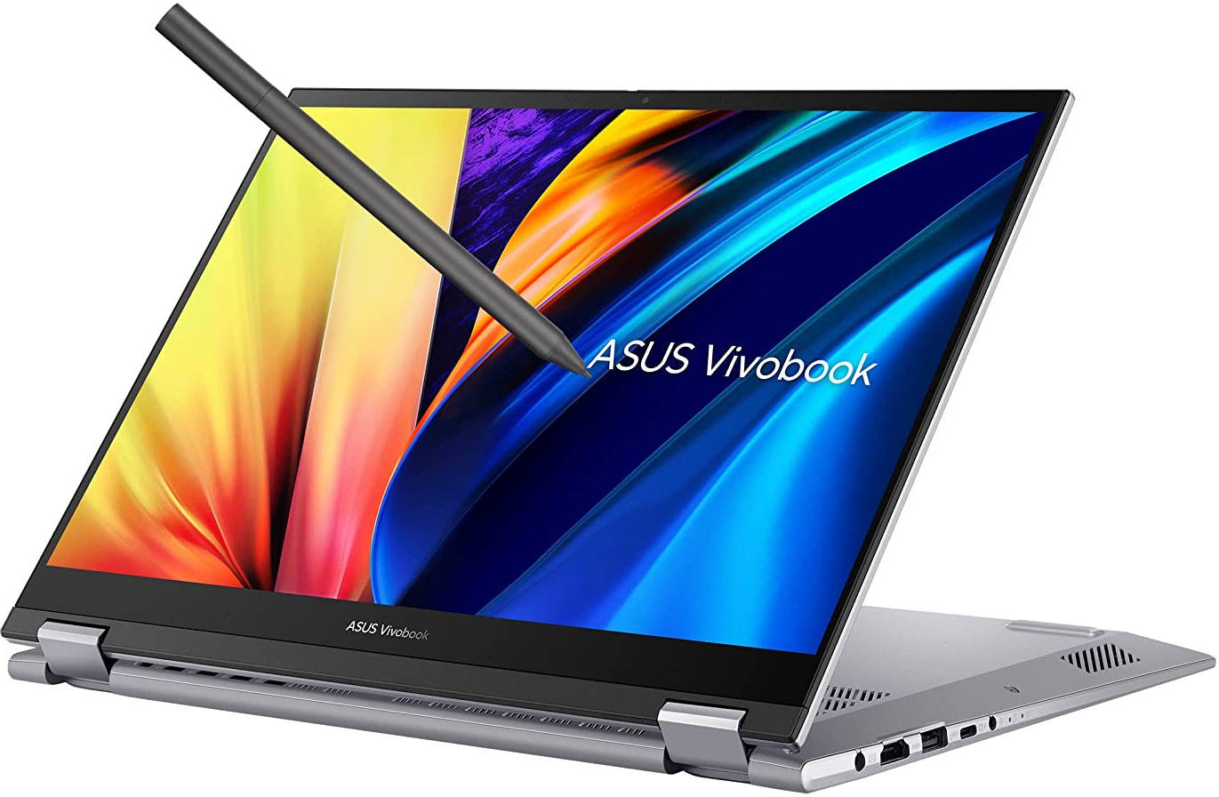 Asus VivoBook S14 Flip TN3402QA-LZ540WS Laptop (AMD Hexa Core Ryzen 5/16 GB/512 GB SSD/Windows 11)