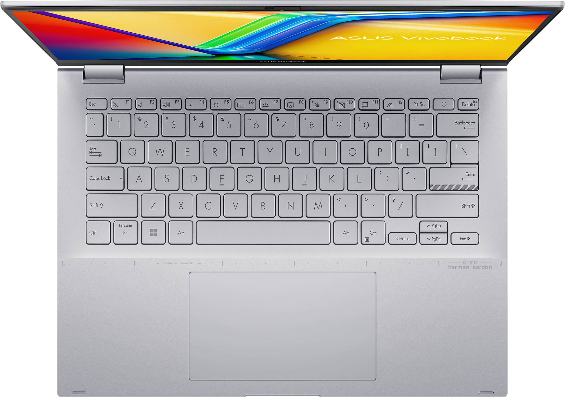 Asus VivoBook S14 Flip TN3402YAB-LZ522WS Laptop (AMD Hexa Core Ryzen 5/8 GB/512 GB SSD/Windows 11)