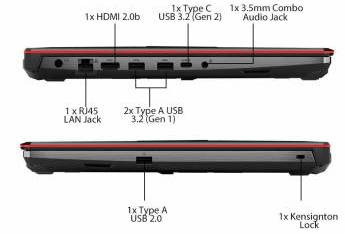Asus TUF Gaming F15 FX506LH-HN258WS Laptop (Core i5 10th Gen/8 GB/512 GB SSD/Windows 11/4 GB)